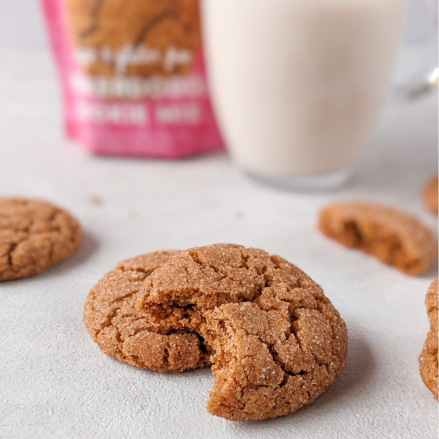 Vegan snickerdoodle cookie