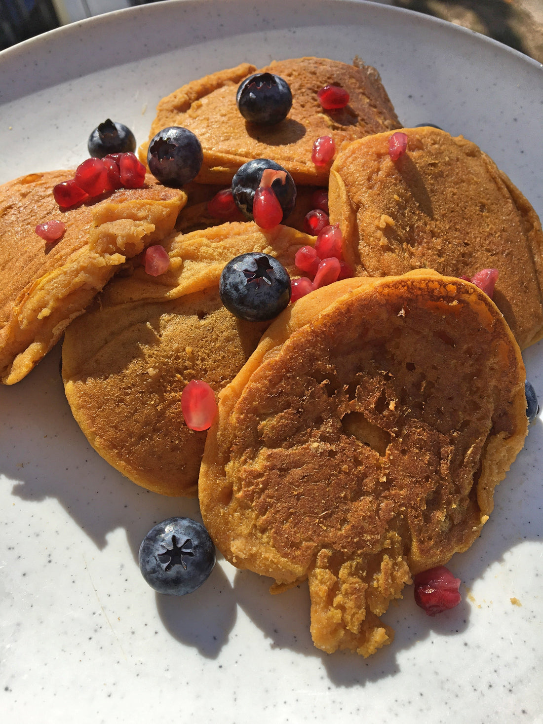 Vegan + Gluten-free Pumpkin Pancakes - Coconut Whisk