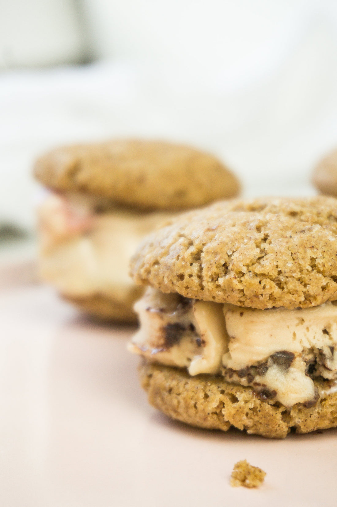 Vegan Ice Cream Cookie Sandwich - Coconut Whisk